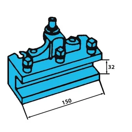 szerszamtarto wcd 32x150