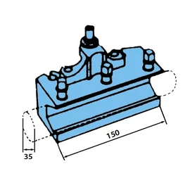 szerszamtarto wch 35x150