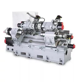 UT-2000T2M ellenorsós CNC eszterga két revolverfejjel, hajtott szerszámmal